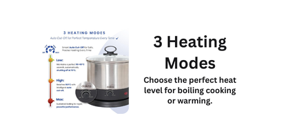 3 Heating Modes
