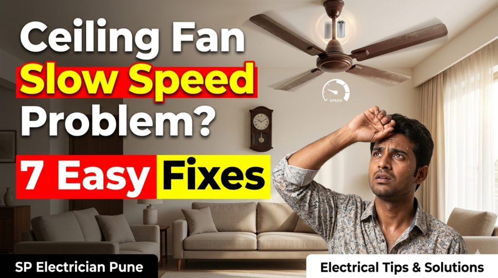 Ceiling Fan Slow Speed Problem
